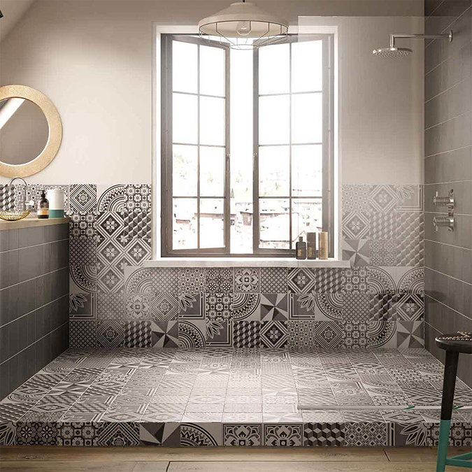 Ted Baker GeoTile Designs Wall and Floor Tiles - 148 x 148mm - BCT43706  Profile Large Image