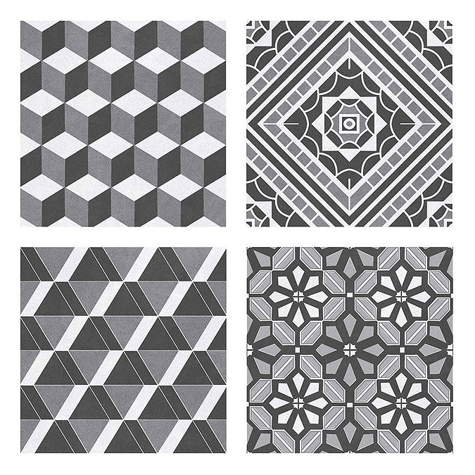 Ted Baker GeoTile Designs Wall and Floor Tiles - 148 x 148mm - BCT43706  additional Large Image