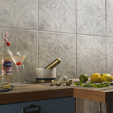 Ted Baker Partridge Wall and Floor Tiles - 331 x 331mm - BCT50582  Profile Large Image