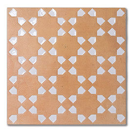 Temara Rustic Dark Terracotta Decor Wall and Floor Tiles 150 x 150mm