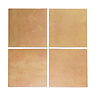 Temara Rustic Dark Terracotta Wall and Floor Tiles 150 x 150mm