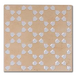 Temara Rustic Light Terracotta Decor Wall and Floor Tiles 150 x 150mm