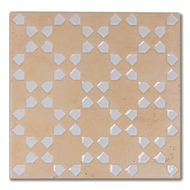 Temara Rustic Light Terracotta Decor Wall and Floor Tiles 150 x 150mm