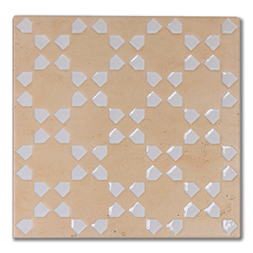 Temara Rustic Light Terracotta Decor Wall and Floor Tiles 150 x 150mm