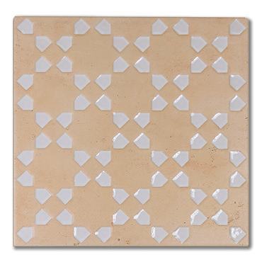 Temara Rustic Light Terracotta Decor Wall and Floor Tiles 150 x 150mm