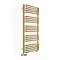 Terma Alex H1140 x W500mm Brass Heated Towel Rail