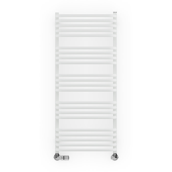 Terma Alex H1140 x W500mm White Heated Towel Rail