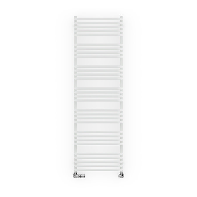 Terma Alex H1580 x W500mm White Heated Towel Rail