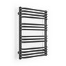 Terma Alex H760 x W500mm Modern Grey Heated Towel Rail