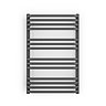 Terma Alex H760 x W500mm Modern Grey Heated Towel Rail