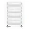 Terma Alex H760 x W500mm White Heated Towel Rail