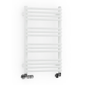 Terma Alex H760 x W500mm White Heated Towel Rail
