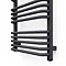 Terma Alex One H1140 x W500mm Modern Grey Electric Only Towel Rail