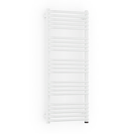Terma Alex One H1140 x W500mm White Electric Only Towel Rail