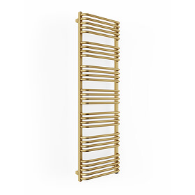 Terma Alex One H1580 x W500mm Brass Electric Only Towel Rail