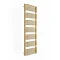 Terma Alex One H1580 x W500mm Brass Electric Only Towel Rail