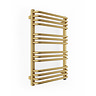 Terma Alex One H760 x W500mm Brass Electric Only Towel Rail