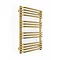 Terma Alex One H760 x W500mm Brass Electric Only Towel Rail