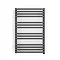 Terma Alex One H760 x W500mm Modern Grey Electric Only Towel Rail