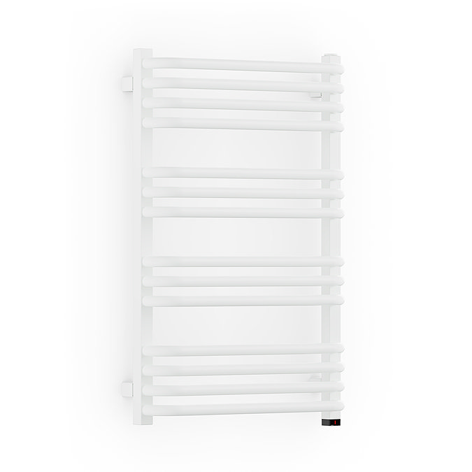 Terma Alex One H760 x W500mm White Electric Only Towel Rail