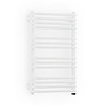 Terma Alex One H760 x W500mm White Electric Only Towel Rail
