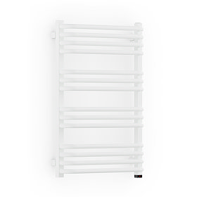 Terma Alex One H760 x W500mm White Electric Only Towel Rail