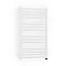 Terma Alex One H760 x W500mm White Electric Only Towel Rail