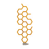 Terma Hex Mustard Designer Radiator H1220 x W486mm