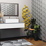 Terma Hex Mustard Designer Radiator H1220 x W486mm