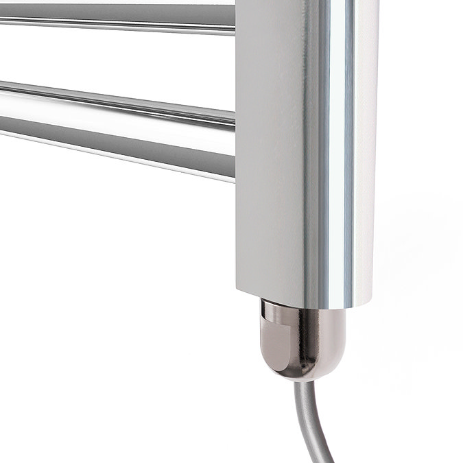 Terma Leo H1600 x W500mm Chrome Electric Only Towel Rail with SIM Fixed Temperature Element