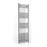 Terma Leo H1600 x W500mm Chrome Electric Only Towel Rail with SIM Fixed Temperature Element