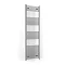 Terma Leo H1600 x W500mm Chrome Electric Only Towel Rail with SIM Fixed Temperature Element
