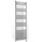 Terma Leo H1800 x W600mm Chrome Electric Only Towel Rail with MEG Thermostatic Element