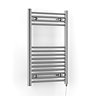 Terma Leo H800 x W500mm Chrome Electric Only Towel Rail with SIM Fixed Temperature Element