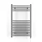 Terma Leo H800 x W500mm Chrome Electric Only Towel Rail with SIM Fixed Temperature Element