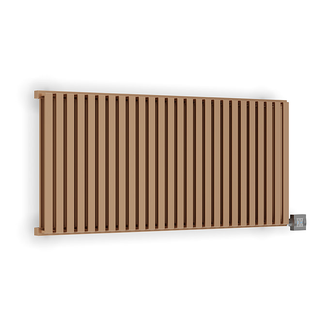 Terma Nemo H530 x W1185mm Bright Copper Electric Only Radiator with KTX Blue Element