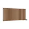Terma Nemo H530 x W1185mm Bright Copper Electric Only Radiator with KTX Blue Element
