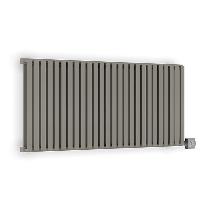 Terma Nemo H530 x W1185mm Metallic Stone Electric Only Radiator with KTX Blue Element