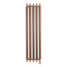 Terma Ribbon V E H1800 x W490mm Bright Copper Electric Only Radiator with MOA Blue Element