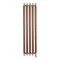 Terma Ribbon V E H1800 x W490mm Bright Copper Electric Only Radiator with MOA Blue Element