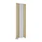 Terma Rolo Mirror H1800 x W590mm Brass Designer Radiator