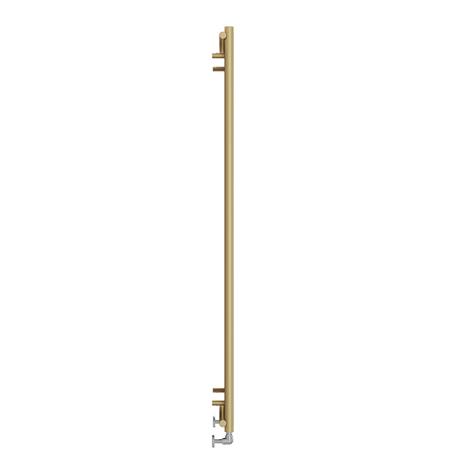 Terma Rolo Mirror H1800 x W590mm Brass Designer Radiator