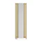 Terma Rolo Mirror H1800 x W590mm Brass Designer Radiator