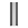 Terma Rolo Mirror H1800 x W590mm Heban Black Designer Radiator