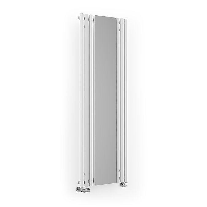 Terma Rolo Mirror H1800 x W590mm White Designer Radiator