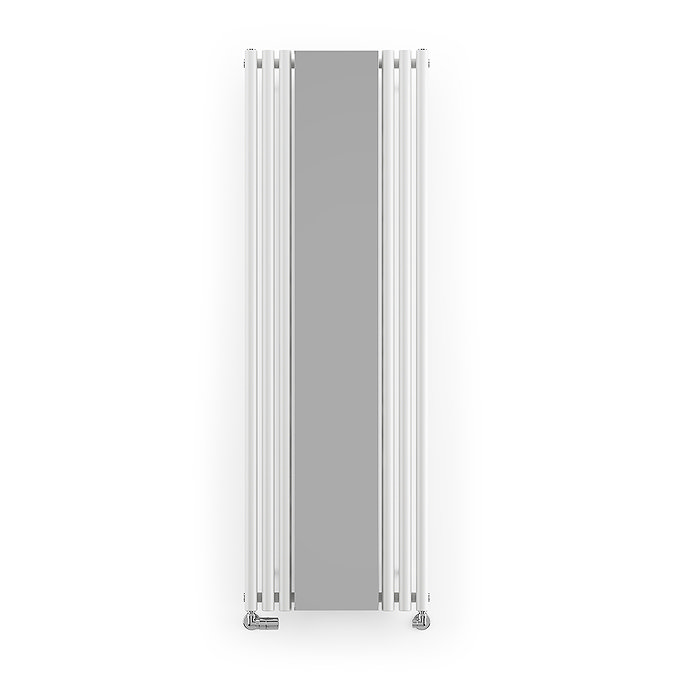 Terma Rolo Mirror H1800 x W590mm White Designer Radiator