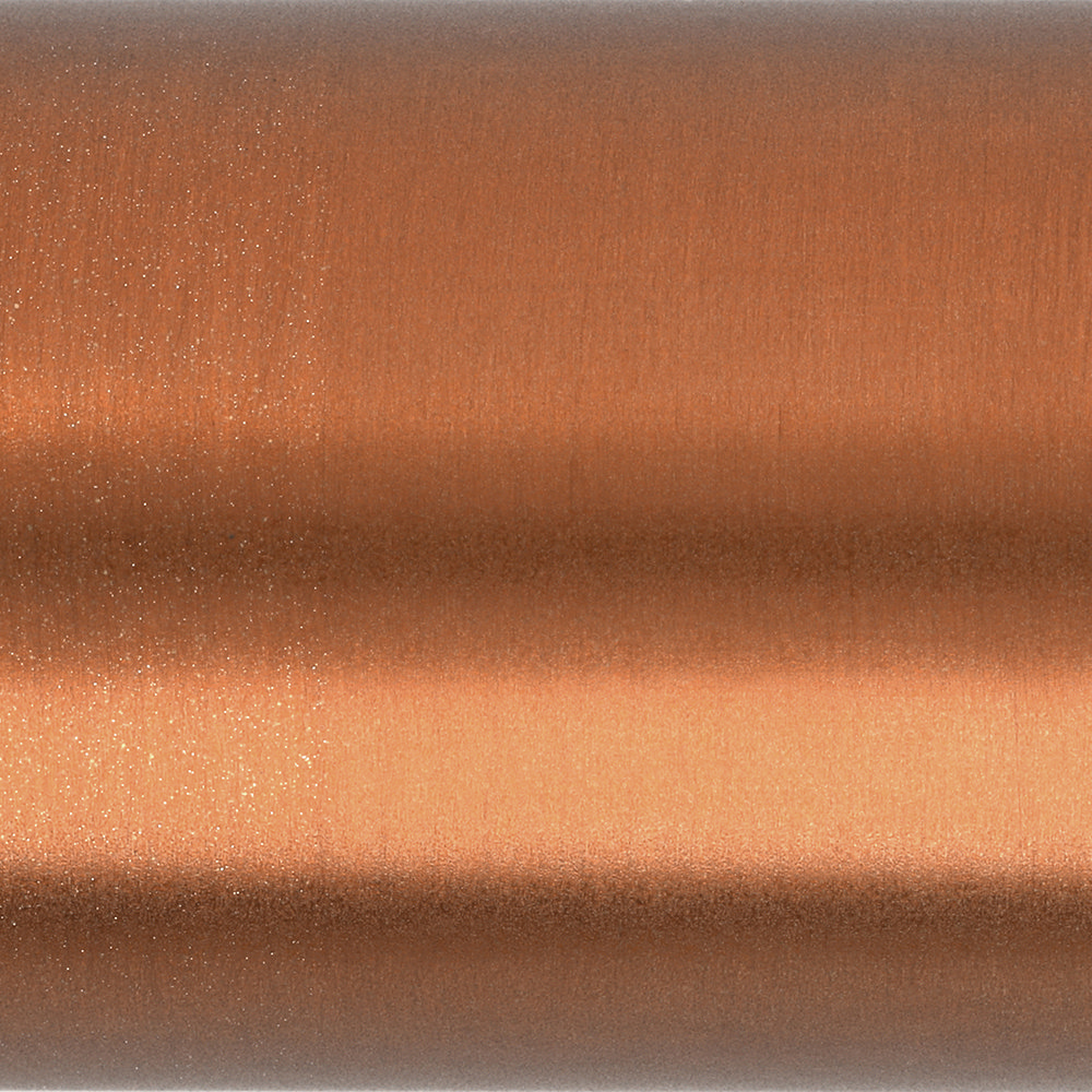 Terma Rolo Room E H1800 x W370mm True Copper Electric Only Towel Rail with MOA Blue Element