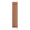 Terma Rolo Room E H1800 x W370mm True Copper Electric Only Towel Rail with MOA Blue Element