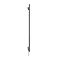 Terma Rolo Room E H1800 x W480mm Modern Grey Electric Only Towel Rail with MOA Blue Element