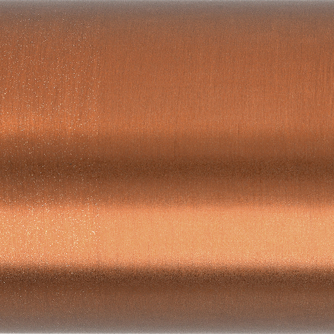 Terma Rolo Room E H1800 x W480mm True Copper Electric Only Towel Rail with MOA Blue Element